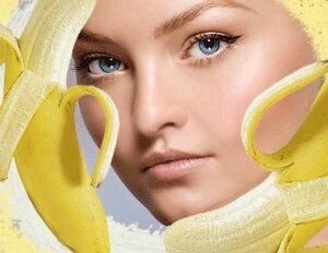 banánová maska ​​pro omlazení obličeje cody